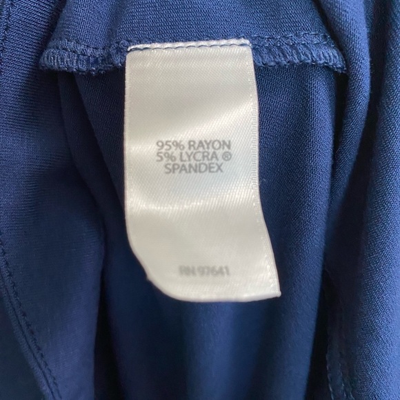 J.Jill Wearever Collection Deep Sea Button Down Long Sleeve Shirt Size XL Petite - Picture 5 of 6